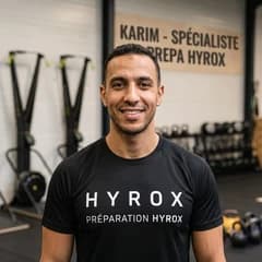 Portrait de Karim B., coach sportif à domicile vérifié, spécialiste prépa Hyrox